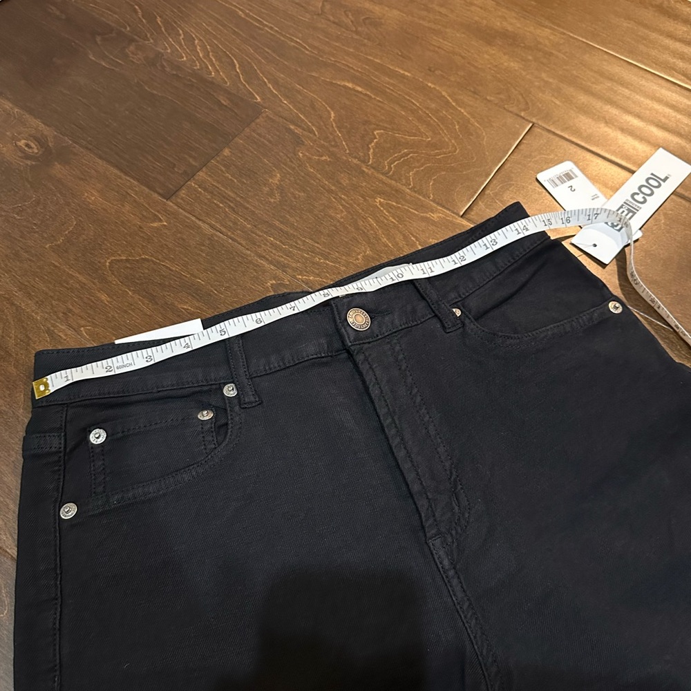 32 Degrees Black Straight Leg Women Jeans - Picture 6 of 8